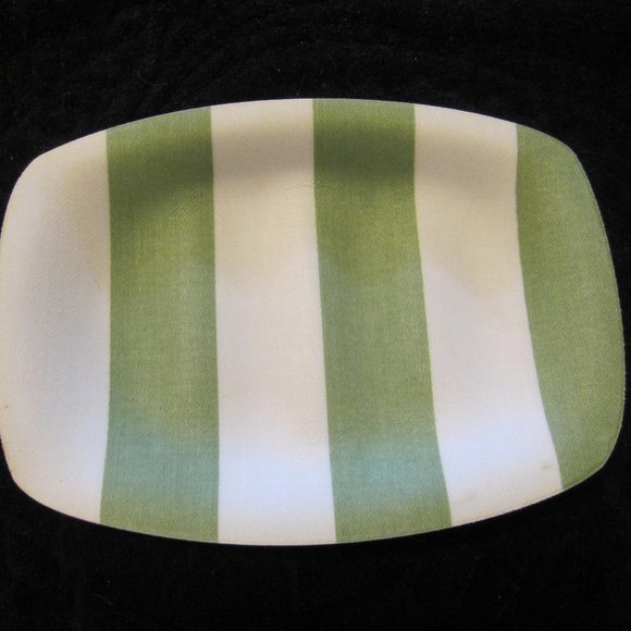Drulane Green & White Soap Dish - Picture 1 of 2